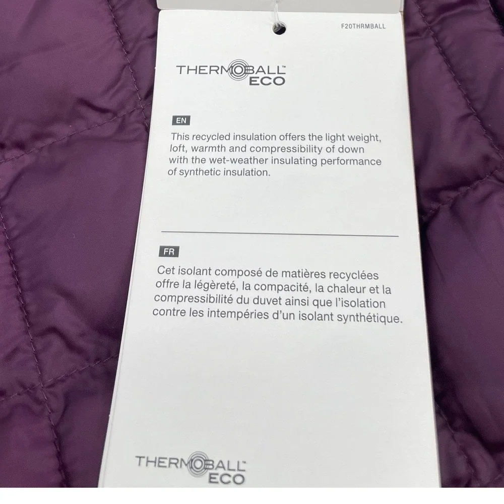 The North Face Jacket Thermoball 50/50 XXL Purple NWT